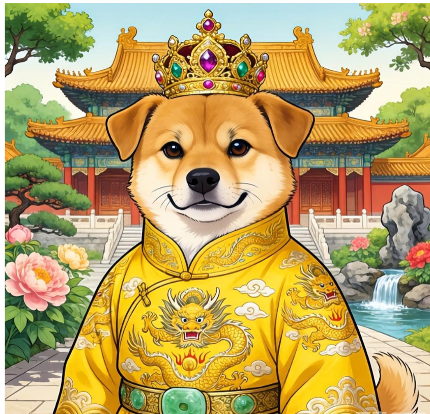 Dein Haustier als königliches Porträt