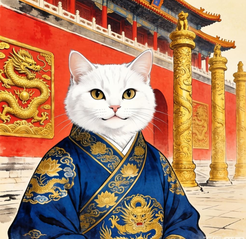 Dein Haustier als königliches Porträt